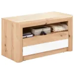 Möbelix Garderobenbank Kashmir New B: 84 Cm Lade + Fach, Eiche Dekor