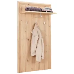 Garderobenpaneel Kashmir New Eiche Dekor Hutablage B: 84 cm
