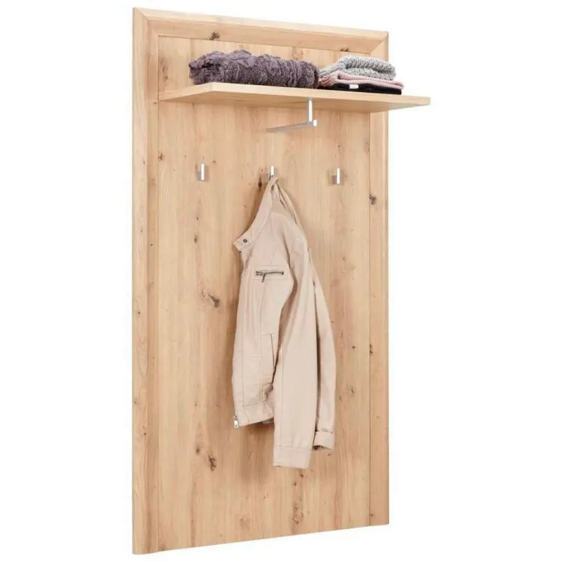 Garderobenpaneel Kashmir New Eiche Dekor Hutablage B: 84 cm