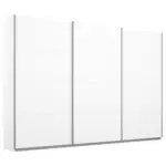 Möbelix Schwebetürenschrank 271cm Belluno, Weiß Dekor