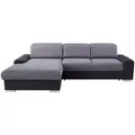 Möbelix Ecksofa Mit Schlaffunktion + Bettkasten Malaga, Webstoff