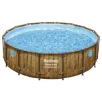 Möbelix Aufstellpool Rund Swim Vista mit Leiter Ø 488 cm