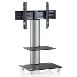 Tv-rack Bis 70“ Schwenkbar + Rollen Tosal Max. 30 Kg