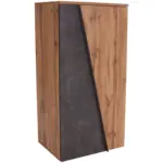 Möbelix Highboard B: 77 Cm Venedig, Wotan Eiche Dekor/betonoptik