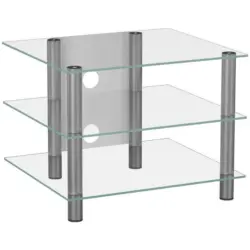 Phonotisch Sindas B: 60 Cm Silberfarben, Glas