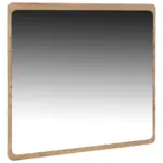 Möbelix Spiegel Fontana 84x83 Cm, Kraft Eiche Gold Dekor