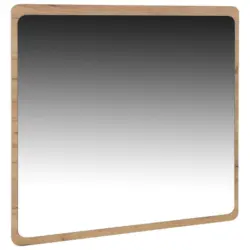 Spiegel Fontana 84x83 Cm, Kraft Eiche Gold Dekor