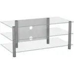 Möbelix Phonotisch Zumbo B: 110 Cm Silberfarben, Glas