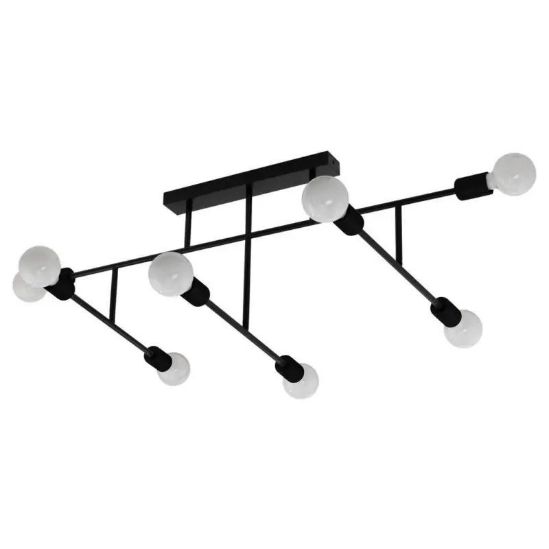 Deckenleuchte Belsiana L: 118 cm 8-Flammig drehbar