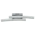 Möbelix LED-Wandleuchte Pertini 2-Flammig