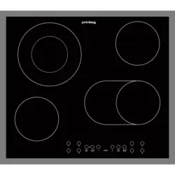 Glaskeramik Kochfeld B: 56 cm mit Timer + Abschaltautomatik