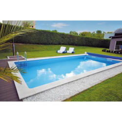 Styroporpool Set Kwad Mit Filter L: 700 Cm