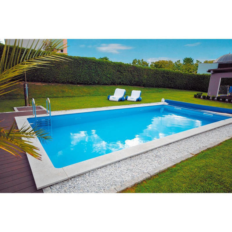 Styroporpool Set Kwad Mit Filter L: 800 cm