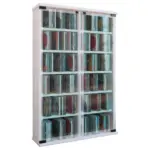 Möbelix Cd Regal Mit Glastüren Galerie 60 Cm Weiß