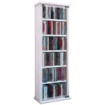 Möbelix Cd Regal Mit Glastür Classic 31 Cm Weiß