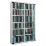 Möbelix Cd Regal Mit Glastüren Roma 60 Cm Weiß