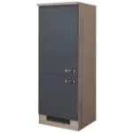 Möbelix Kühlschrank-umbauschrank Shadow B: 60 Cm Basaltgrau