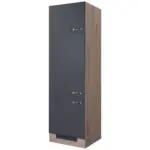 Möbelix Kühlschrank-umbauschrank Shadow B: 60 Cm Basaltgrau