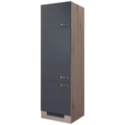 Kühlschrank-umbauschrank Shadow B: 60 Cm Basaltgrau