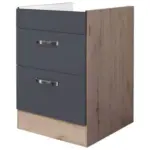 Möbelix Küchenunterschrank Shadow B: 60 Cm Grau Ohne Arbeitsplatte