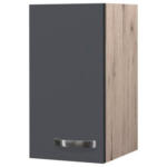 Möbelix Küchenoberschrank Shadow 30 Cm Grau/eiche Dekor 1 Drehtür