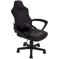 Gaming Stuhl Racer Junior Mit Armstützen, Schwarz