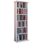 Möbelix Cd Regal Vostan 31 Cm Weiß