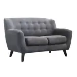 Möbelix 2-Sitzer-Sofa Monaco Dunkelgrau