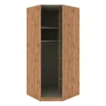 Möbelix Eckschrankkorpus 91cm Unit Wotan Eiche/twist Dekor