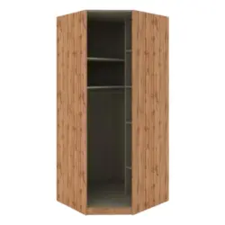 Eckschrankkorpus 91cm Unit Wotan Eiche/twist Dekor