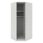 Möbelix Eckschrankkorpus 91cm Unit Weiß