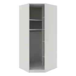 Eckschrankkorpus 91cm Unit Weiß