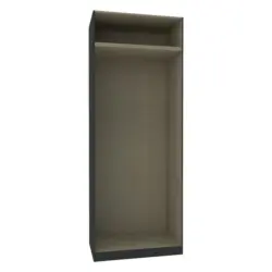 Kleiderschrankkorpus 91cm Unit Anthrazit