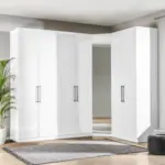 Möbelix Eckschrank Mit Spiegel 273x182 Cm Unit Weiß