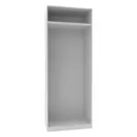 Möbelix Kleiderschrankkorpus 91cm Unit Weiß