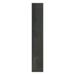 Schranktür Unit B: 45 cm Maxihöhe Anthrazit Hochglanz