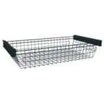 Möbelix Wäschekorb Unit mit Vollauszug Anthrazit BxHxT 88x21x47 cm
