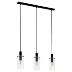 Möbelix Hängeleuchte Montefino H: 110 cm 3-Flammig mit Glas
