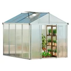 Gewächshaus Premier B 6,73 m² Alu 225x232x299 cm