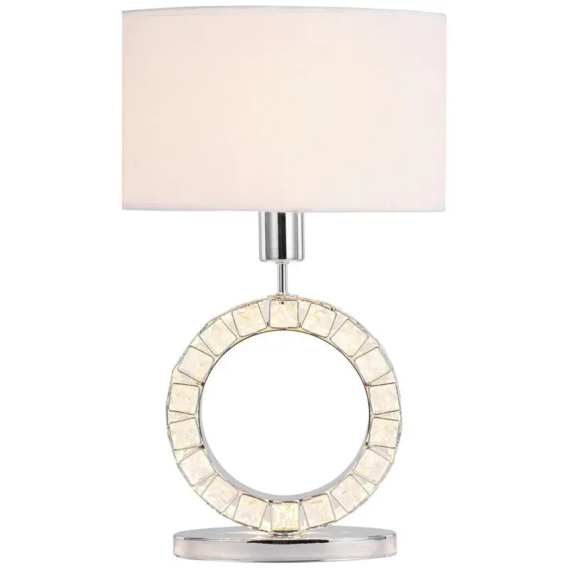 Led-tischlampe Charlotte Weiß Mit Schalter