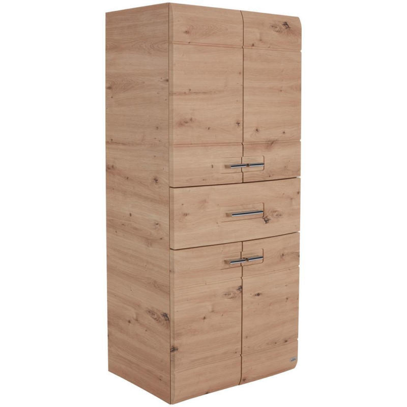 Midischrank Mit Soft-close Avensis B: 60cm, Eiche Dekor