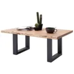 Möbelix Couchtisch Holz Massiv Cartagena Akazie/anthrazit