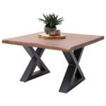 Möbelix Couchtisch Holz Mit Massiver Tischplatte Cartagena, Akazie