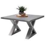 Möbelix Couchtisch Holz Mit Massiver Tischplatte Cartagena, Akazie