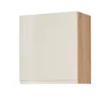 Möbelix Küchenoberschrank Cardiff 50cm Creme/eiche Dekor 1 Drehtür