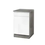 Möbelix Küchenunterschrank Cardiff 50 Cm Weiß/vintage Mit Lade