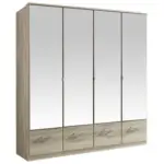 Möbelix Drehtürenschrank Mit Spiegel 180cm Imago, Sägerau Dekor