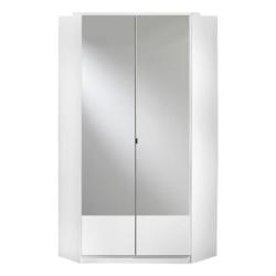 Eckschrank Mit Spiegel 95cm Imago, Weiß