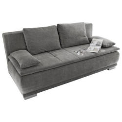 2-Sitzer-Sofa mit Schlaffunkt. und Bettkasten Luigi Grau