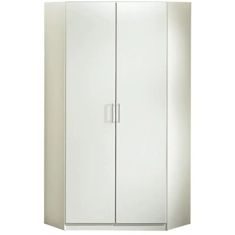 Eckschrank B: 95 cm Osaka, Weiß
